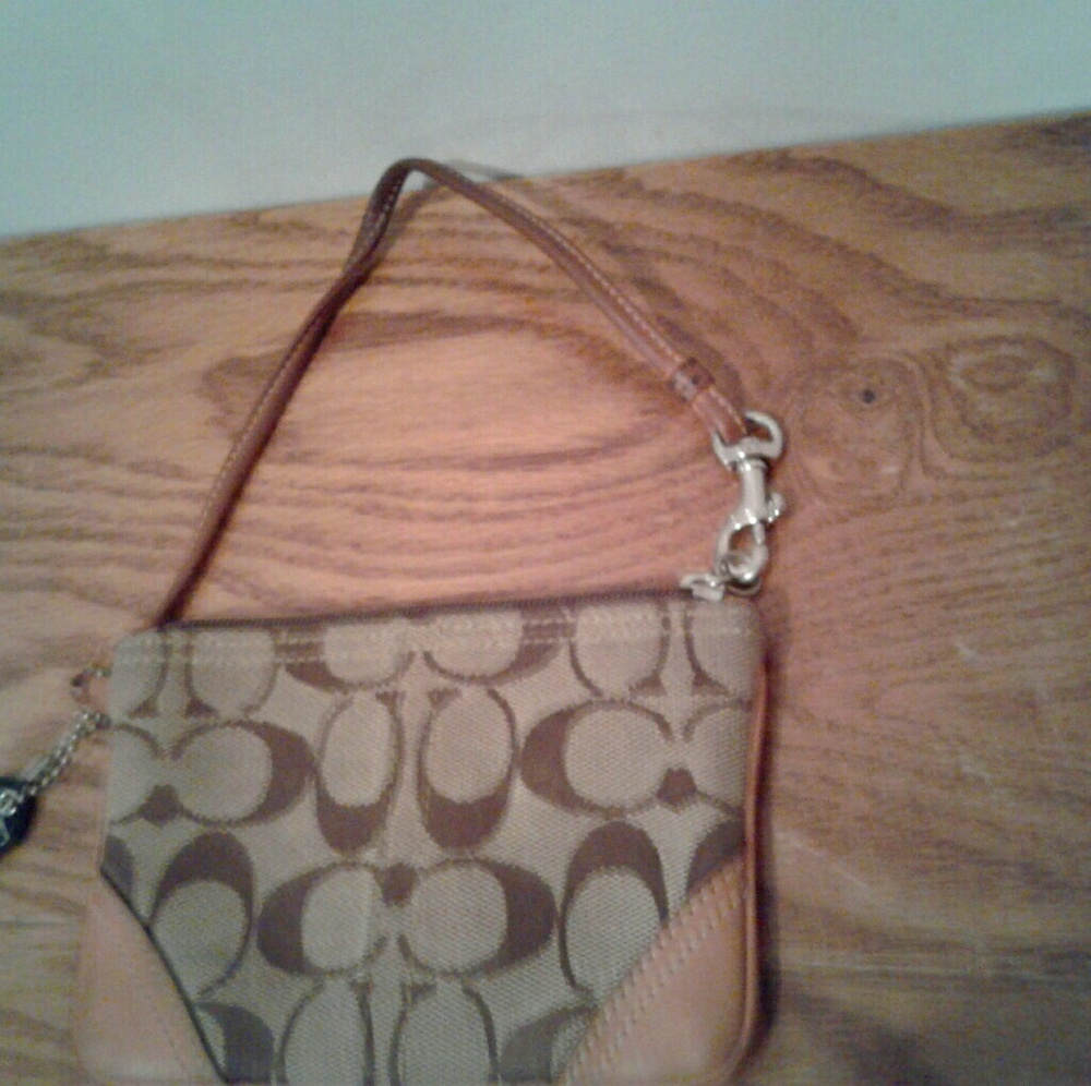 Coach wristlet.
